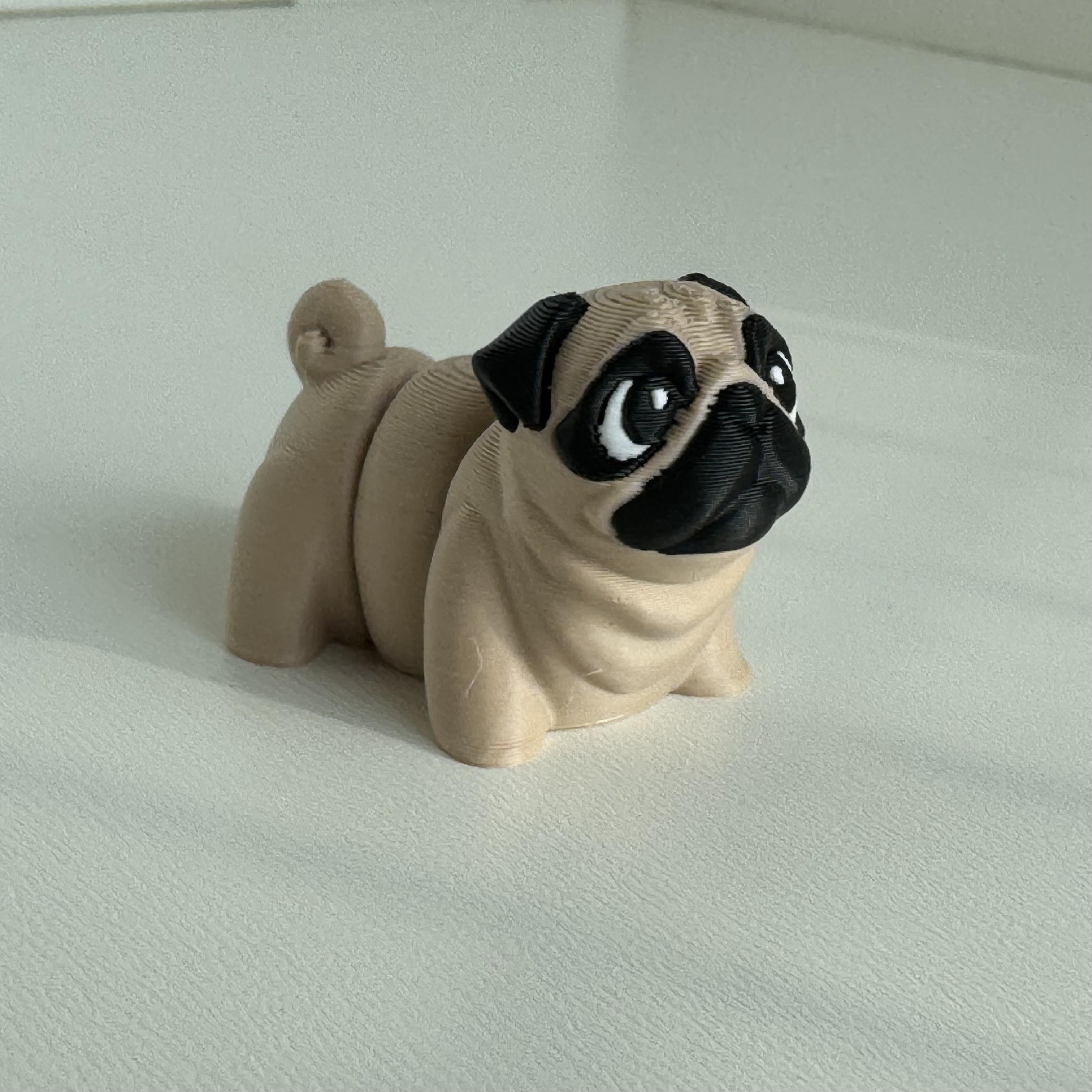 Chaveiro Pug em Pé